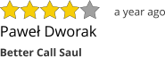 Paweł Dworak  Better Call Saul a year ago